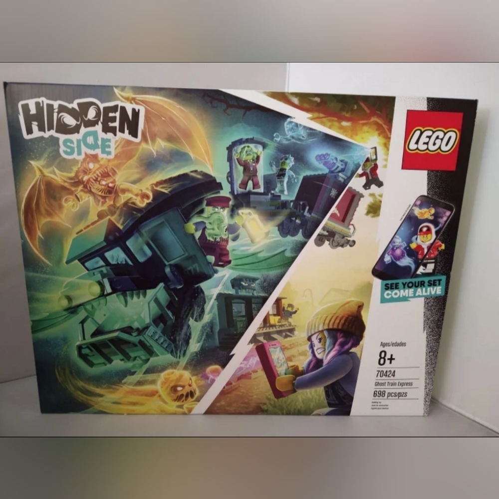 Lego Hidden Side 70424 Ghost Train Express NWT